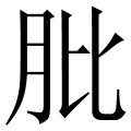 肶