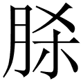 脎